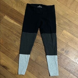 TNA Kids Leggings in Black, Dark Gray, and Light Gray